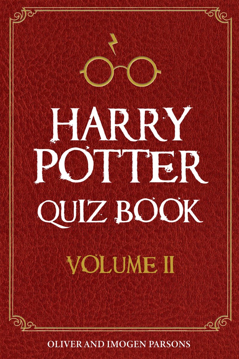 Livre de quiz Harry Potter tome II