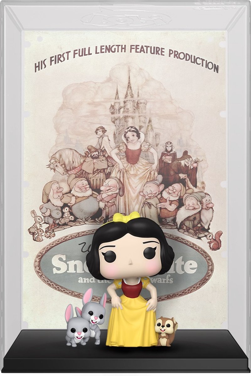 Funko Blanche Neige - affiche du film pop - figurine disney