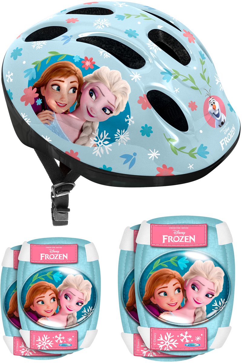 Stamp Disney casque pour enfants avec coussinets filles congelées bleu 5 pièces