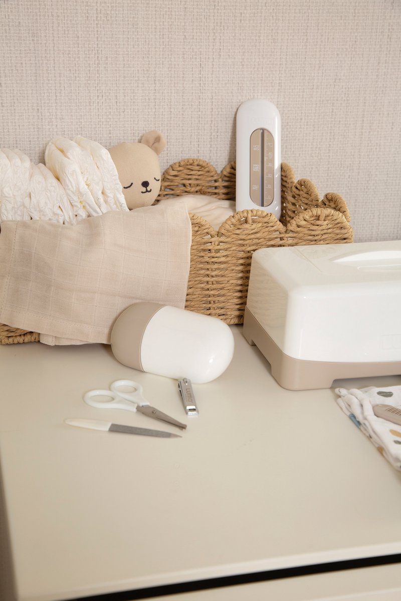 Thermomètre de bain Luma blanc