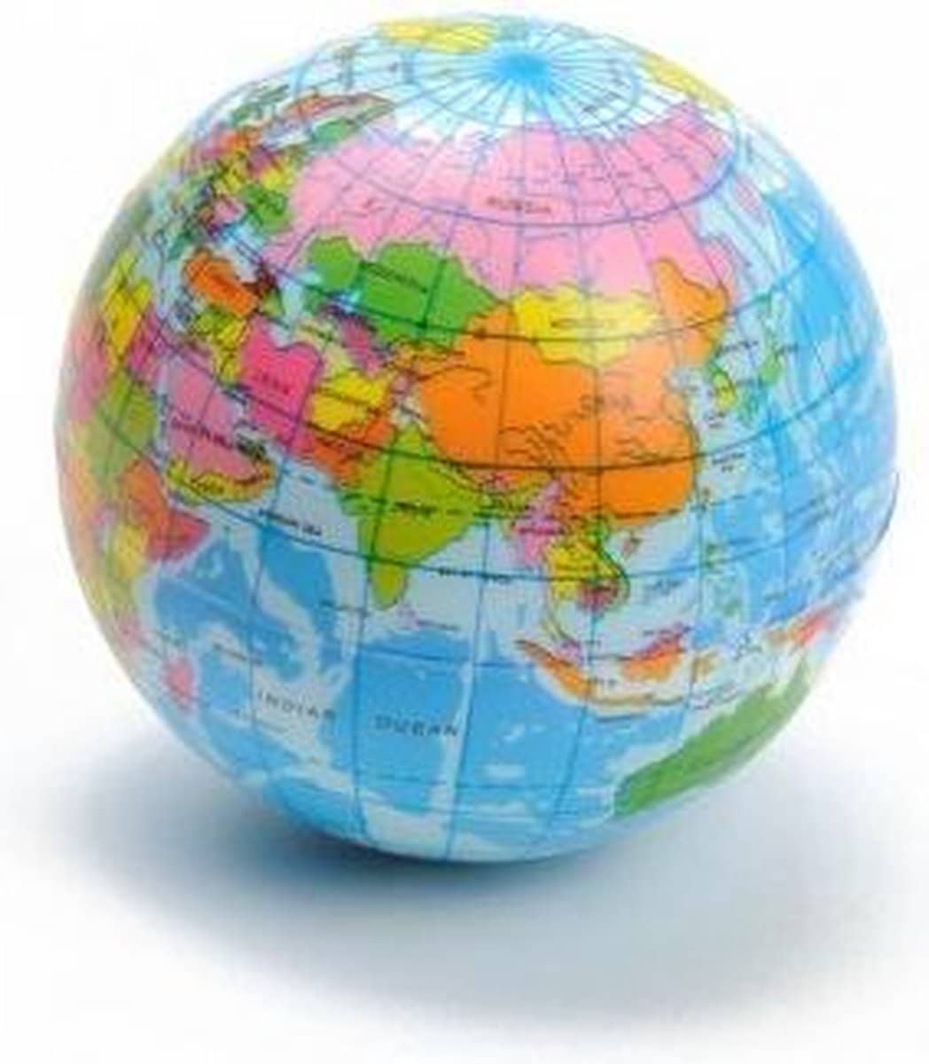 Jonotoys Globe de balle de base de balle de 7 cm de diamètre
