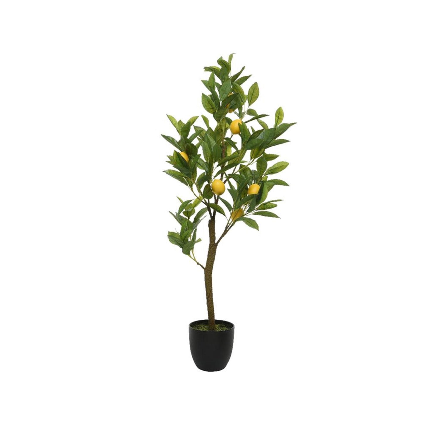 Decoris plante artificielle citron 35x25x92cm