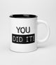 Mug Paperdreams - tu l'as fait-blanc