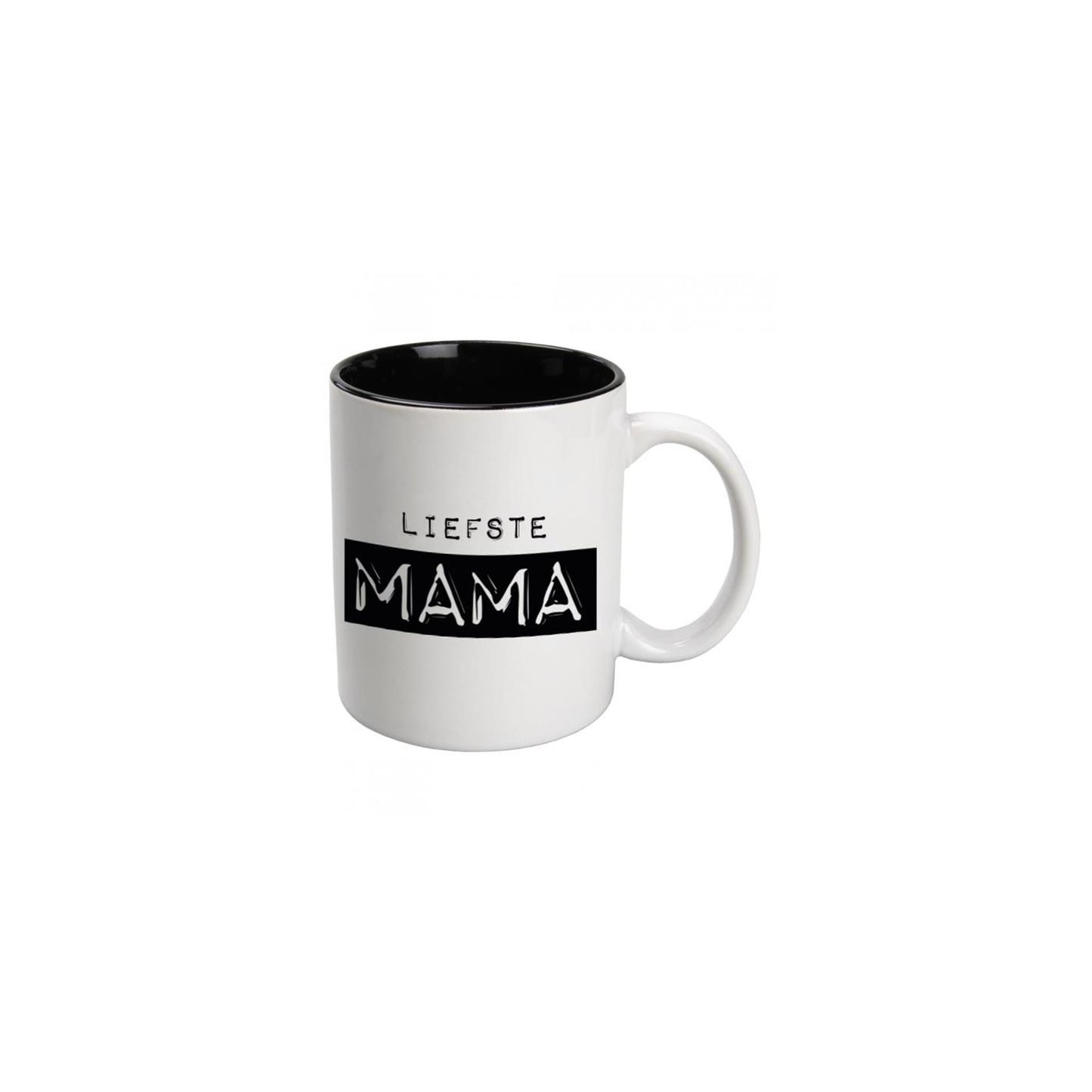 Mug Paperdreams noir blanc - maman