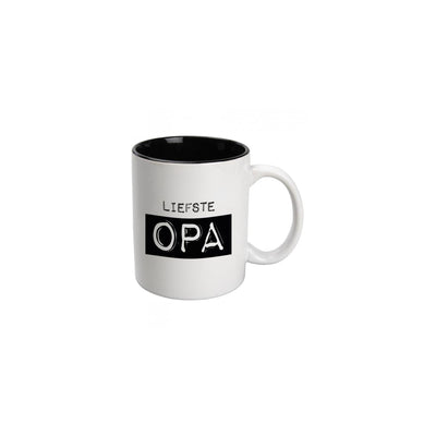 Mug Paperdreams noir blanc - grand-père
