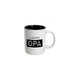 Mug Paperdreams noir blanc - grand-père