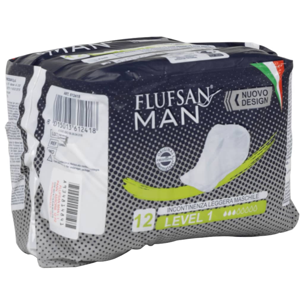 Vidaxl Flufsan Incontinence Matériau pour les hommes 96 ST Niveau 1