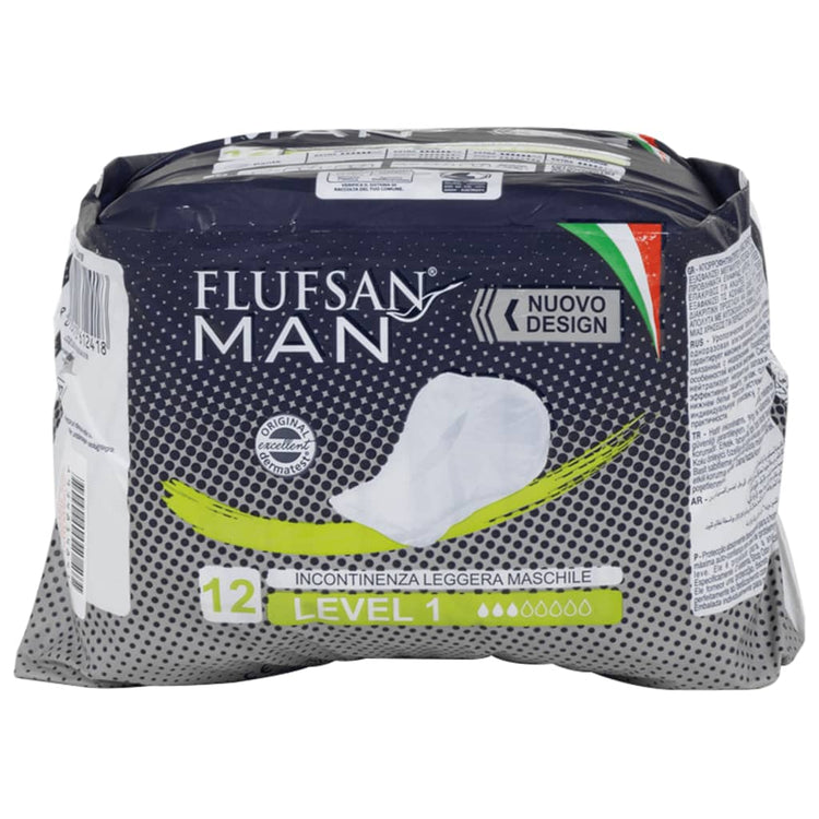 Vidaxl Flufsan Incontinence Matériau pour les hommes 96 ST Niveau 1