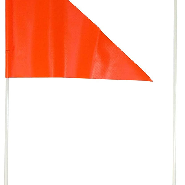 Drapeau de sécurité Edge orange divisible