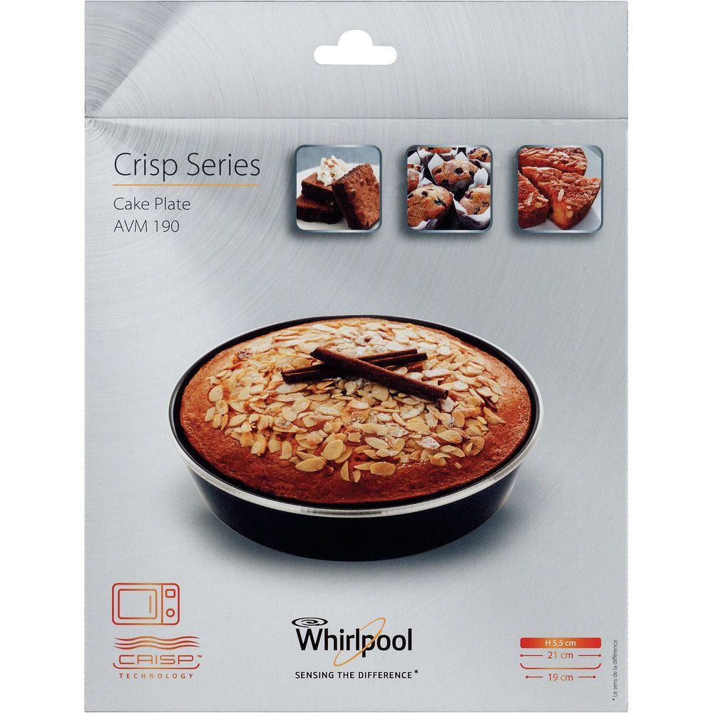 Échelle croustillante du gâteau à whirlpool, (Ø 19 x h 5 cm)