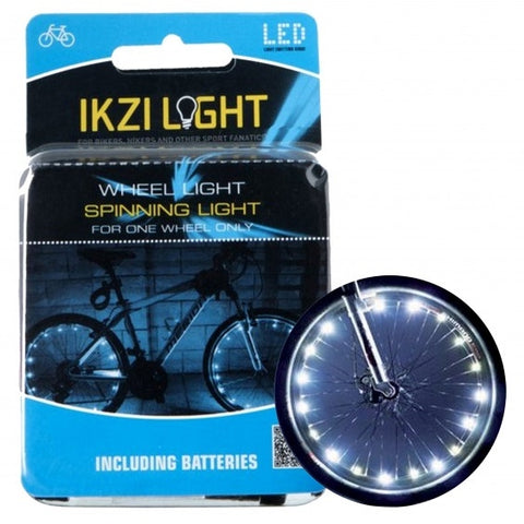 Eclairage de roue IKZI pour 2 roues - LED bleues