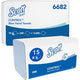 Serviettes Scott 6682 240 feuilles blanches