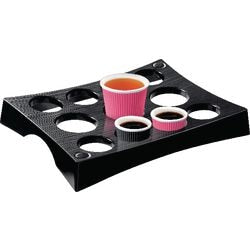 Plateau pour gobelets Cep take a break noir