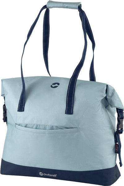 Outwell sac isotherme sanderling tote 18 l sac isotherme fourre-tout roll top 18 litres 9 heures de refroidissement aqua