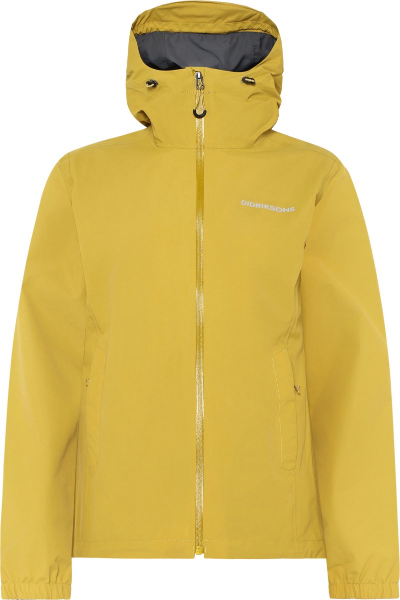 Didriksons veste outdoor femme varja wns jkt 2 - pollen jaune