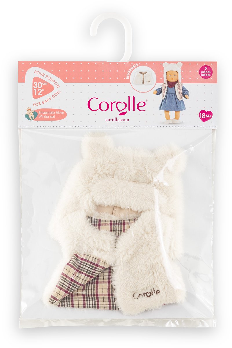 Coffret hiver poupées Corolle petit explorateur - 30cm