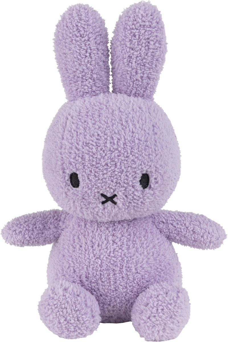 Doudou éponge Miffy - lilas - 23 cm - convient dès la naissance