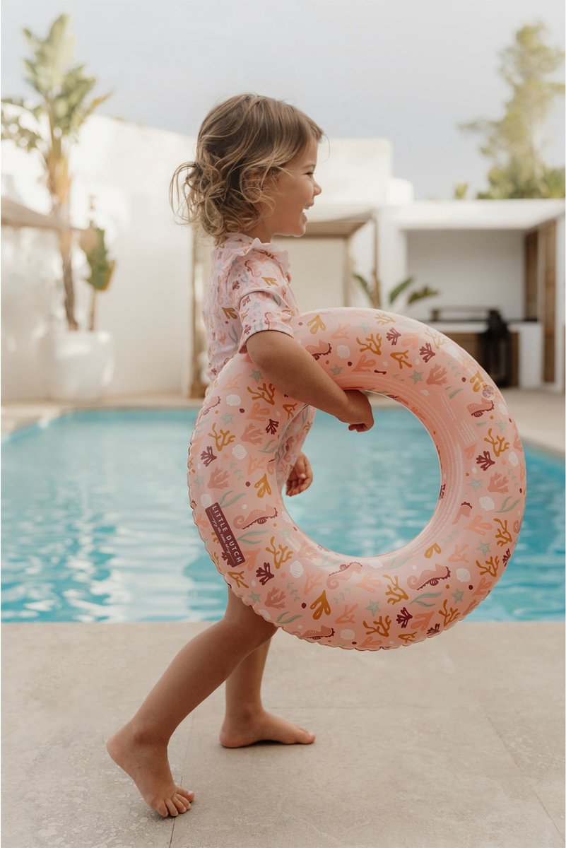 Petit Ocean Dreams Bague de natation rose, 50 cm
