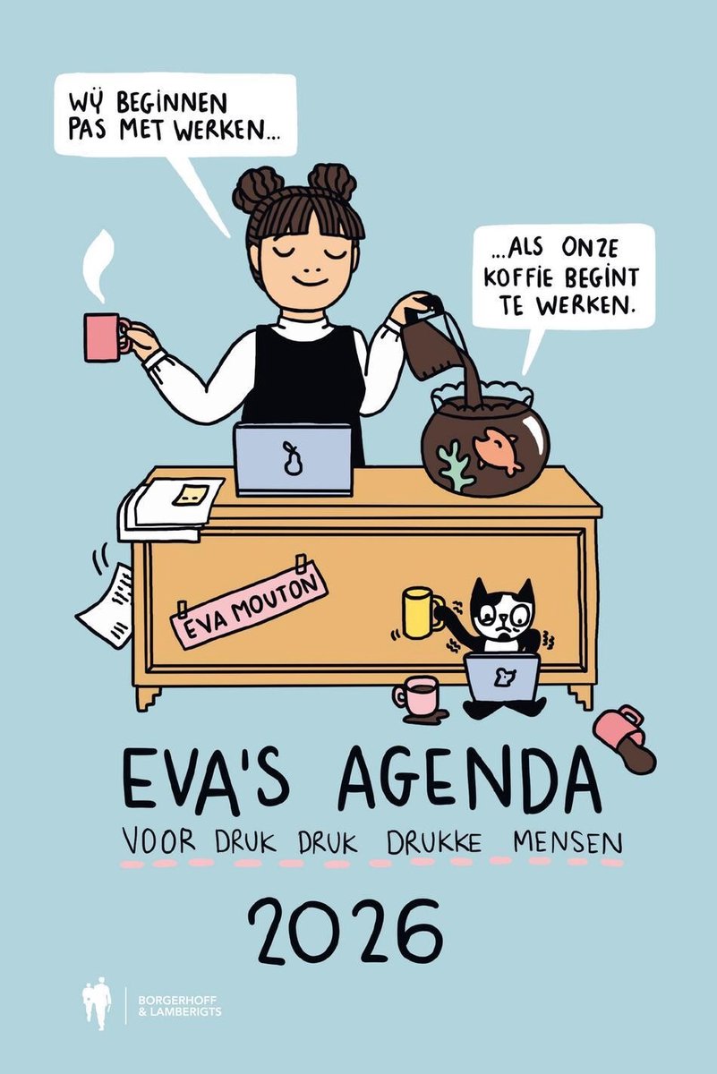 Agenda d'Eva - 2026 - a5 - 7 jours sur 2 pages
