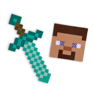 Sword et masque Minecraft complet complet