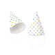 Paperdreams chapeau en papier à pois 6 pcs
