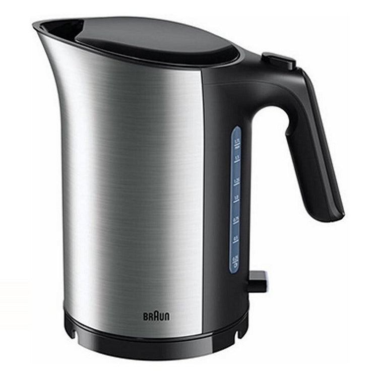 Braun WK5100BK Kettle 1.7L 2200W en acier inoxydable noir