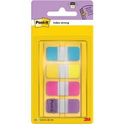 Index post-it assortis 4 x 10 couleurs