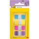 Index post-it assortis 4 x 10 couleurs