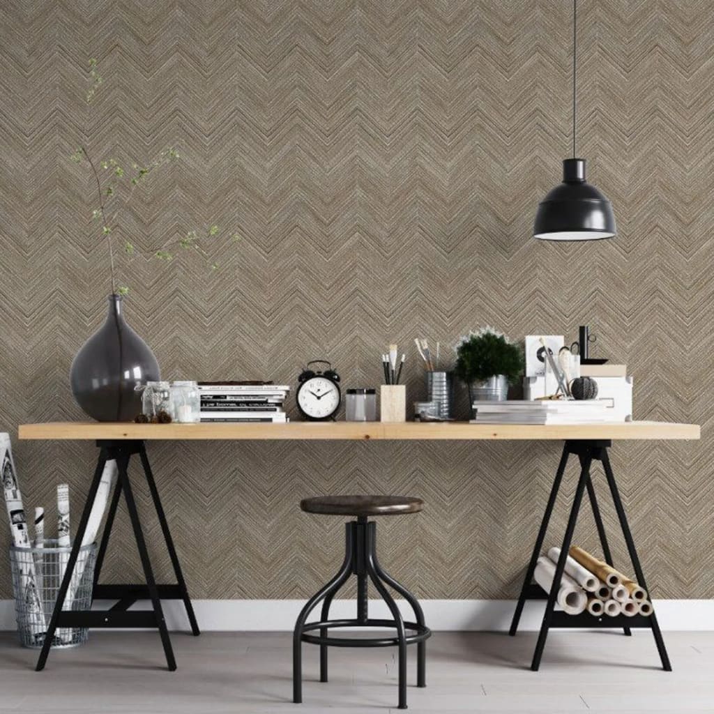 North Wall Notorwand Wallpaper Topchic Hrantbone Brown