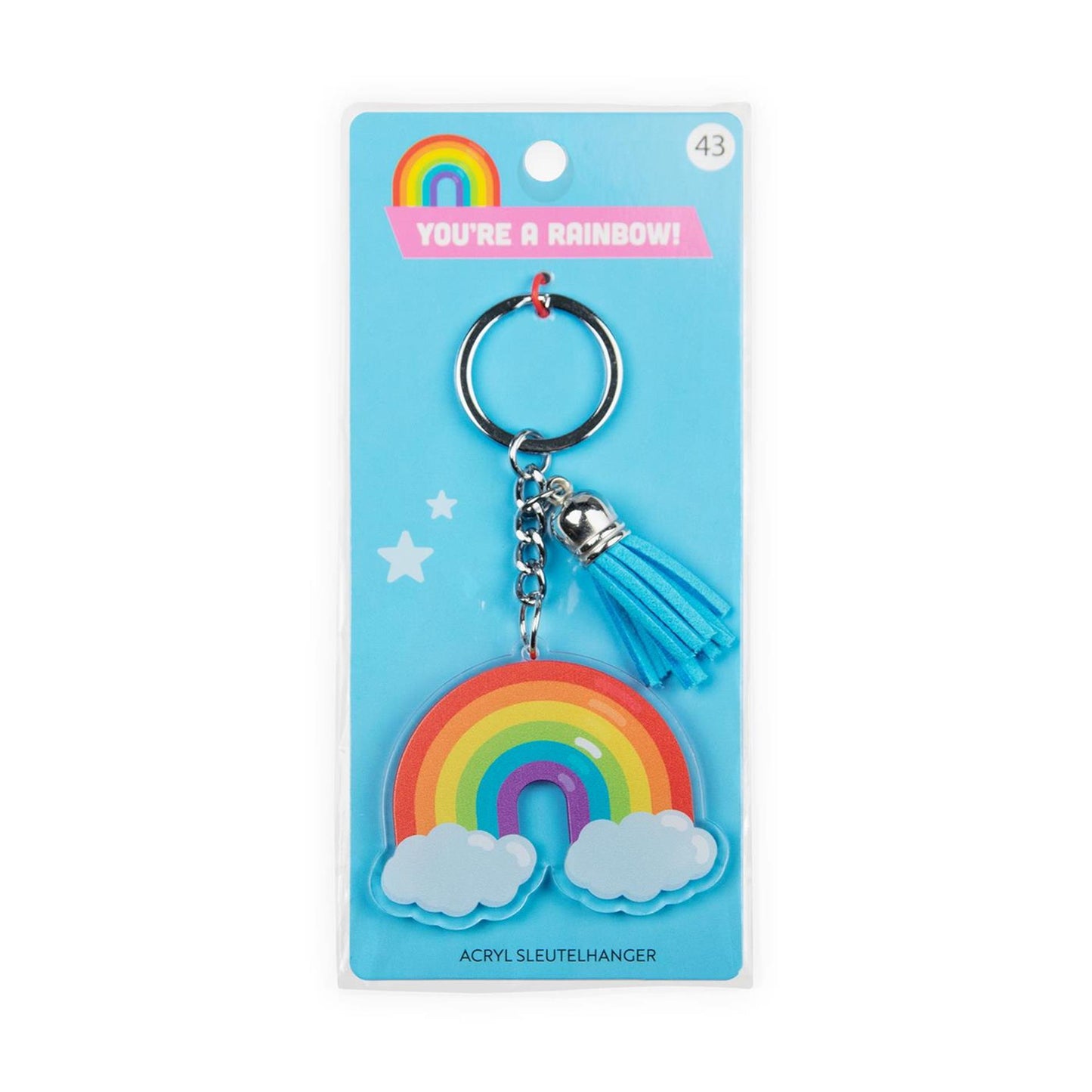 Porte-clés Paperdreams - arc-en-ciel