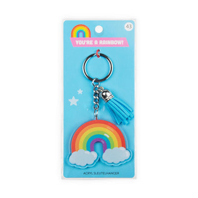 Porte-clés Paperdreams - arc-en-ciel