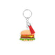 Porte-clés Paperdreams - hamburger