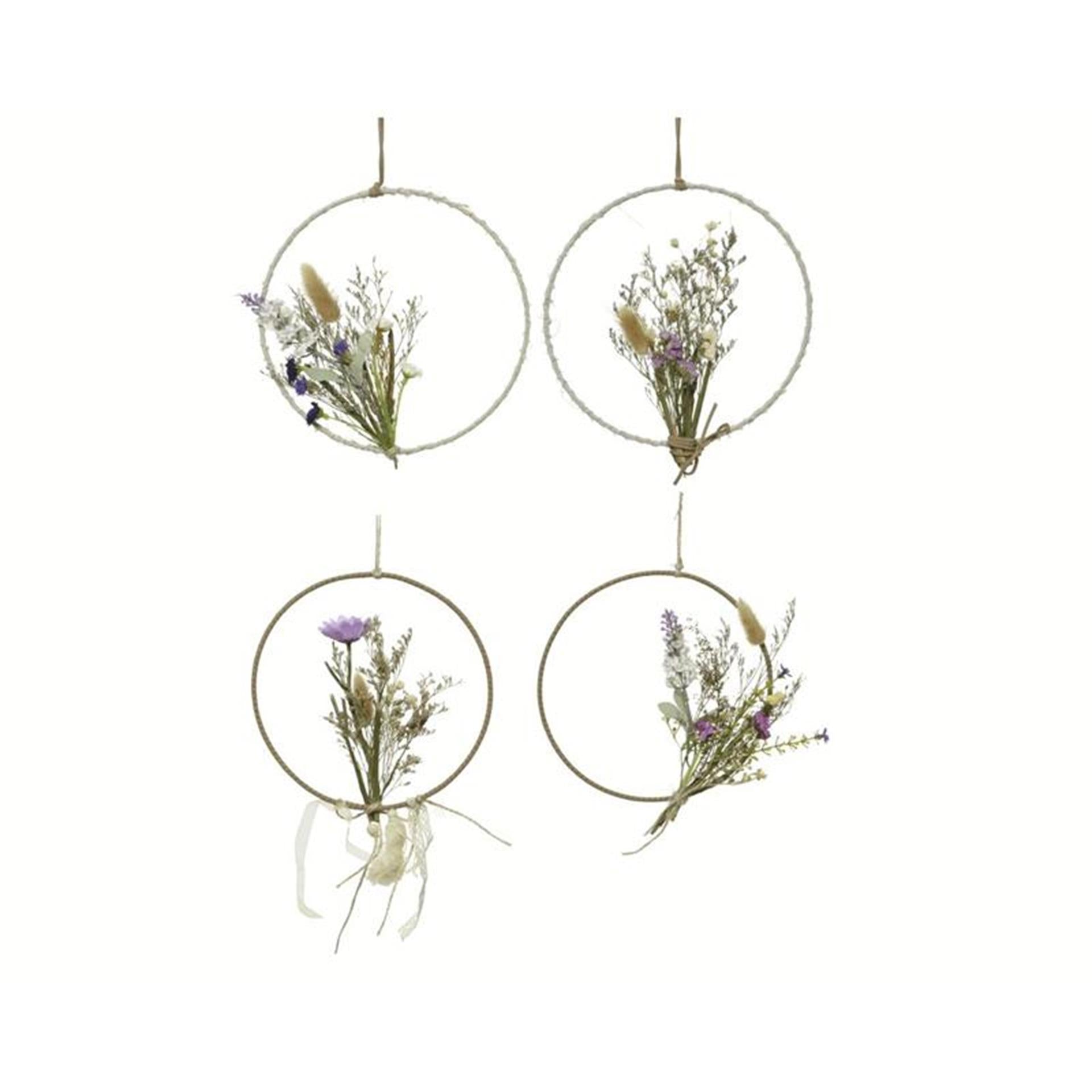 Pendentif Decoris fleurs séchées