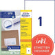 Étiquettes multifonctions avery zweckform 200 pièces blanches