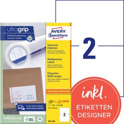 Etiquettes multifonctions Avery 4200 pièces