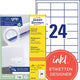 Étiquettes multifonctions avery zweckform 5280 pièces blanches
