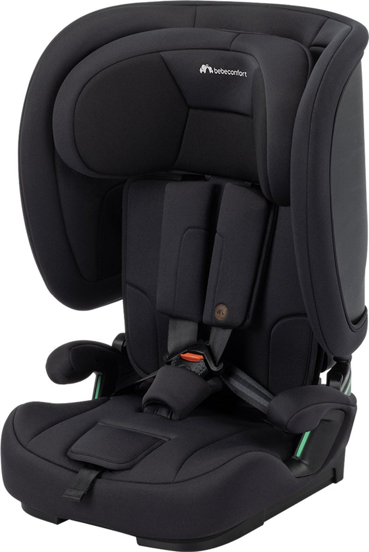 Bebeconfort - ever go i-safe - full black - siège auto léger et compact - 15 mois à 12 ans
