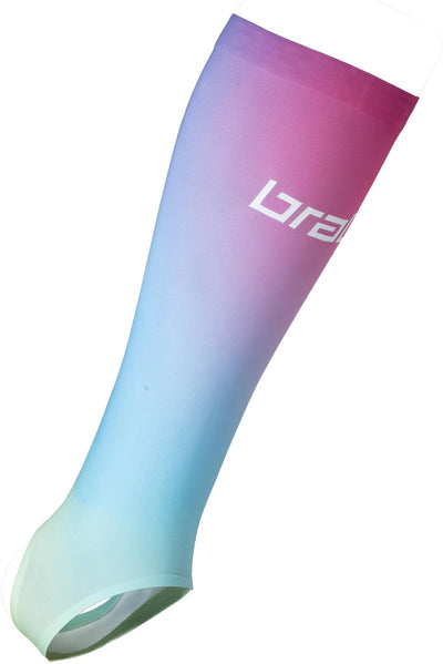 Brabo bp0820d chaussettes intérieures arc-en-ciel chaussettes de sport unisexes - arc-en-ciel