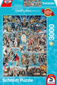 Schmidt - puzzle - hollywood xxl - renato casaro - 3000 pièces - adultes - à partir de 14 ans