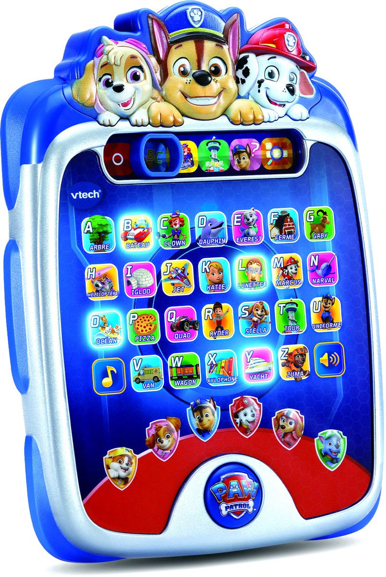 Vtech jouets éducatifs licence pat patrouille - ma lumi tablette éducative, 3 ans, piles requises, AA, plastique, multicolore