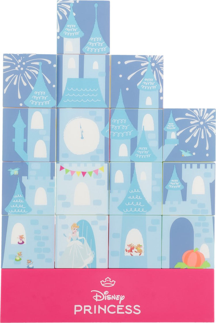 Paladone Disney Princess Castle Light - Lampe à construire sous licence officielle avec 16 blocs lumineux -