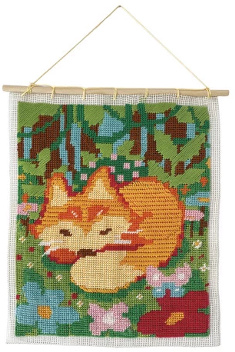 Janod - studio - déco - broderie renard