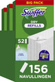 Lingettes nettoyantes pour sols Swiffer - Lingettes sèches nettoyantes pour sols - 3 x 52 = 156 recharges