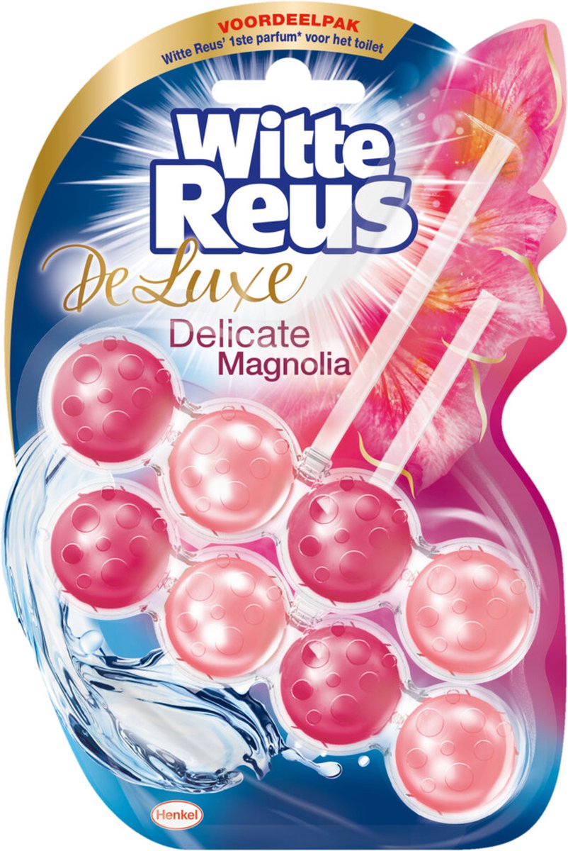 Bloc sanitaire géant blanc deluxe délicat magnolia 2 pièces