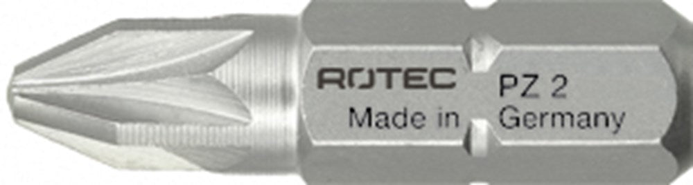 Embout cruciforme Rotec 1 4x25mm pz1 | 10 pièces