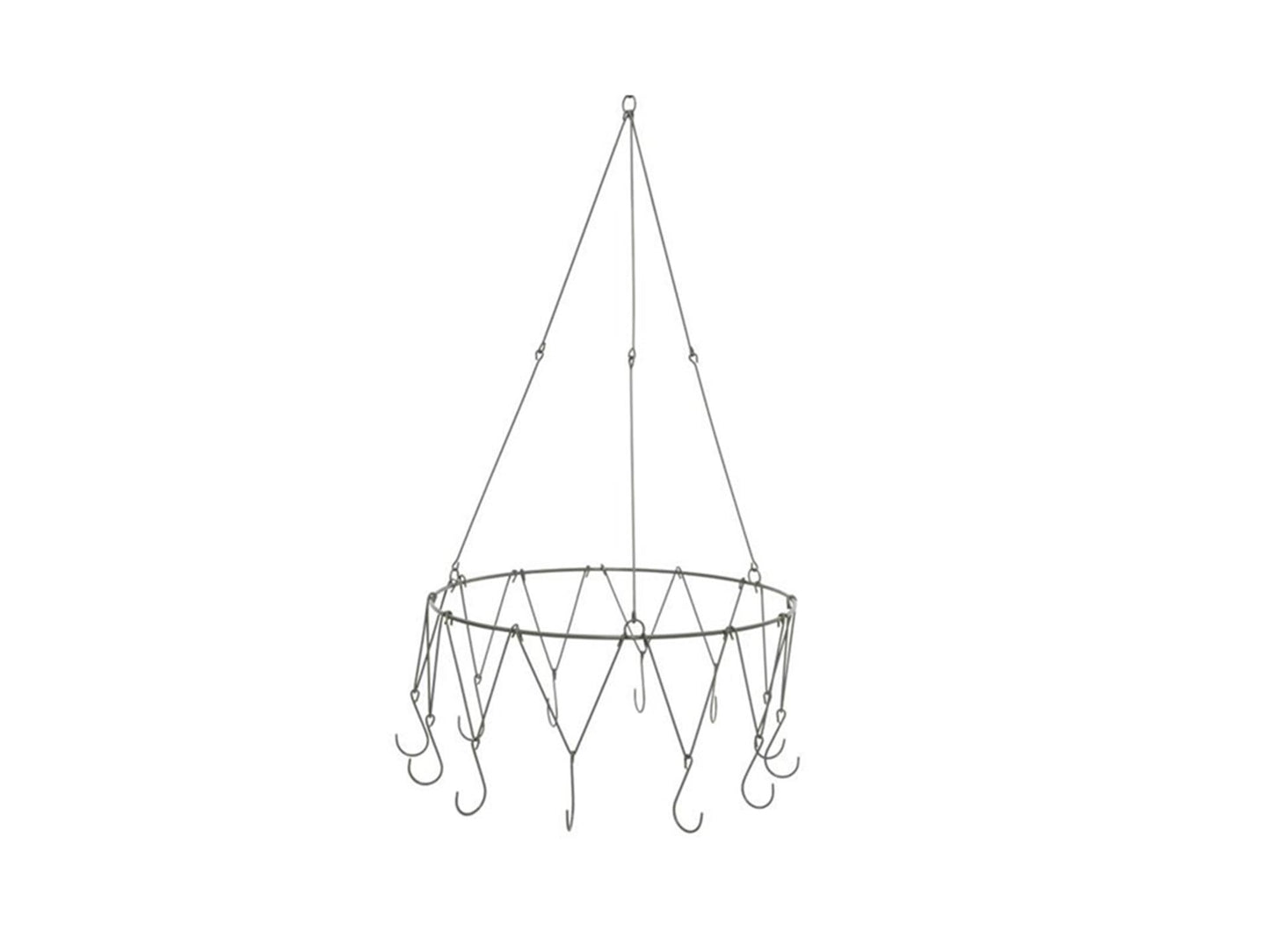 Decoris support de jardinière en fer ø34-h67cm