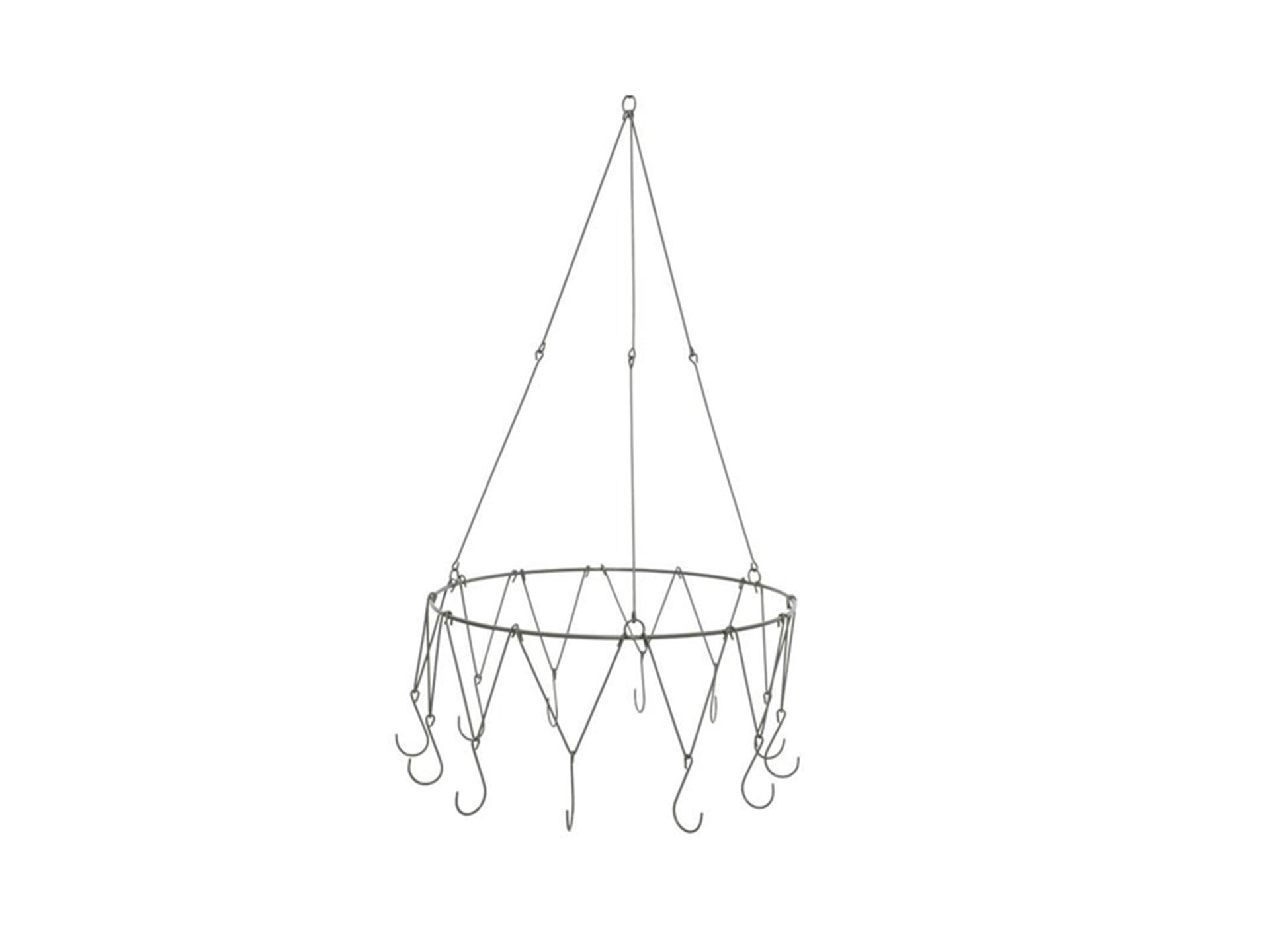 Decoris support de jardinière en fer ø34-h67cm