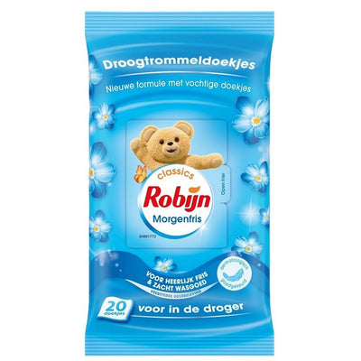 Feuilles de séchage Robijn 20pcs fraîches du matin | 3 pièces
