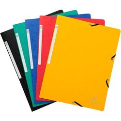 Dossier de tri exacompta 5520e a4 carton brillant