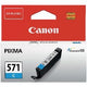 Cartouche d'encre cyan Canon CLI-571C